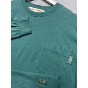 Advisory Board Crystals Abc 123 Mens‎ Long Sleeve Pocket T-Shirt Teal Green M